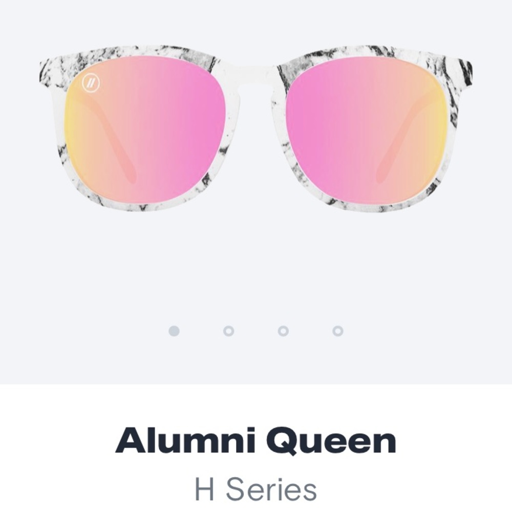 Blenders Sunglasses - mirrored lenses.